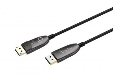 DisplayPort AOC Hybrid Glasfaserkabel, UHD 8K, 15 m 
