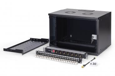 Netzwerk-Set SOHO Pro, 483 mm (19") - 7HE, 540 x 400 mm (B x T) 