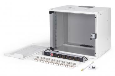 Netzwerk-Set SOHO Pro, 483 mm (19") - 9HE, 540 x 400 mm (B x T) 