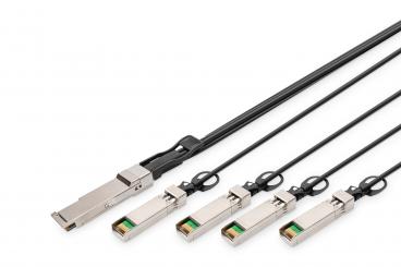 40G QSFP+ to 4XSFP+ Direct Attach Kabel 1m 