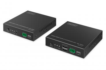 HDMI Fiber KVM IP Extender Set, 4K/60Hz 